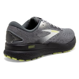 Brooks Ghost 16 - Mens Running Shoes - Primer/Grey/Lime