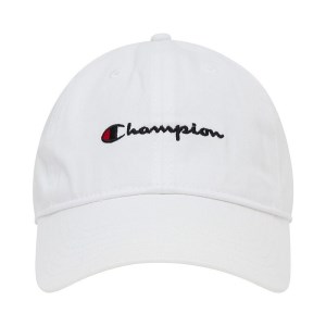 Champion Script Kids Cap - White