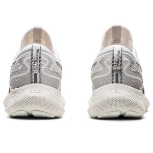 Asics Gel Nimbus Lite 3 - Womens Running Shoes - White/Black
