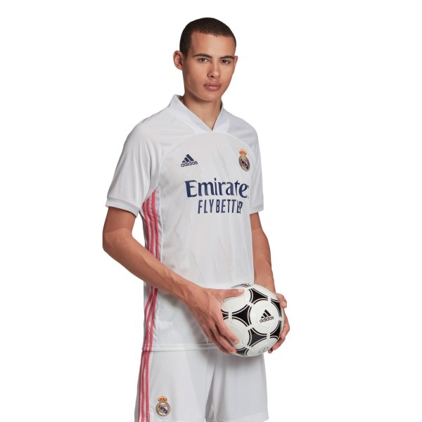 Adidas Real Madrid Home 2020/21 Mens Soccer Jersey - White