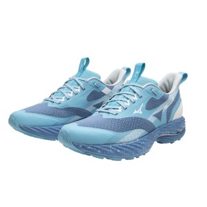 Mizuno Wave Rider TT 2 - Womens Trail Running Shoes - Parisian Blue/Plein Air/River Blue