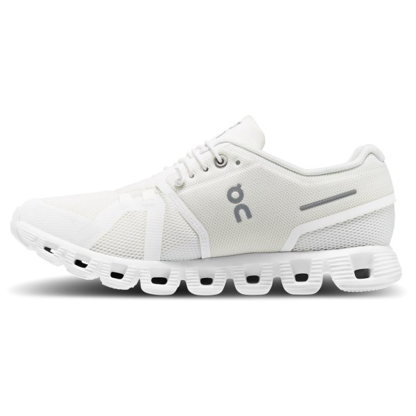 On Cloud 5 - Womens Running Shoes - Undyed White/White
