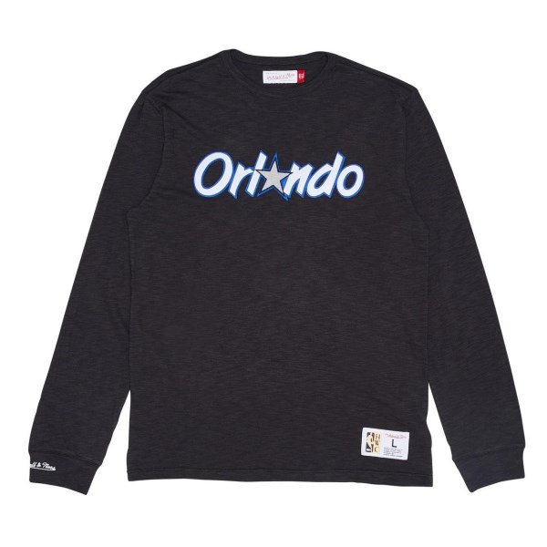 Mitchell & Ness Orlando Magic Slub Mens Sweatshirt - Vintage Black