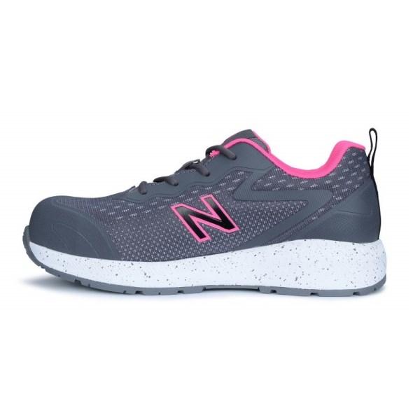 New Balance Industrial Logic - Womens Work Shoes - Grey/Pink