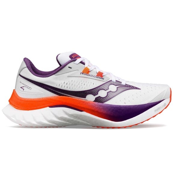 Saucony Endorphin Speed 4 - Womens Running Shoes - White/Violet
