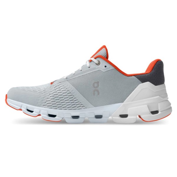 On Cloudflyer - Mens Running Shoes - Glacier/Flame