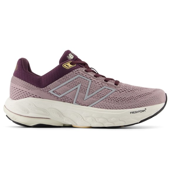 New Balance Fresh Foam X 860v14 - Womens Running Shoes - Ice Wine/Plum Brown/Silver Metallic