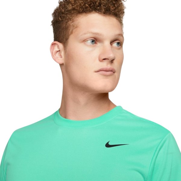 Nike Dri-Fit Mens Training T-Shirt - Light Menta/Black