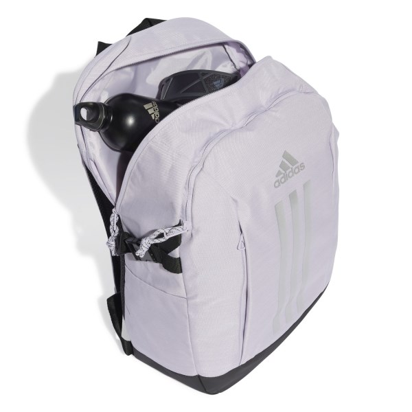Adidas Power 7 Backpack Bag - Silver Dawn/Black/Silver Metallic