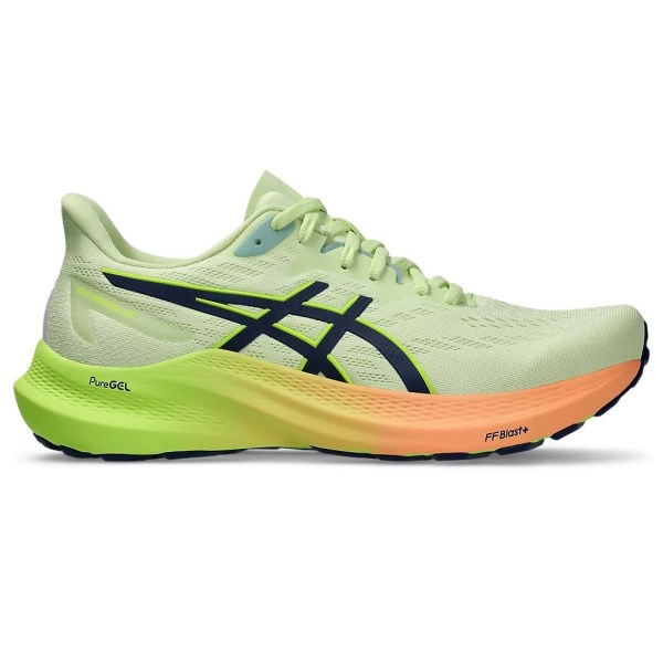 Asics GT-2000 12 - Womens Running Shoes - Cool Matcha/Blue Expanse