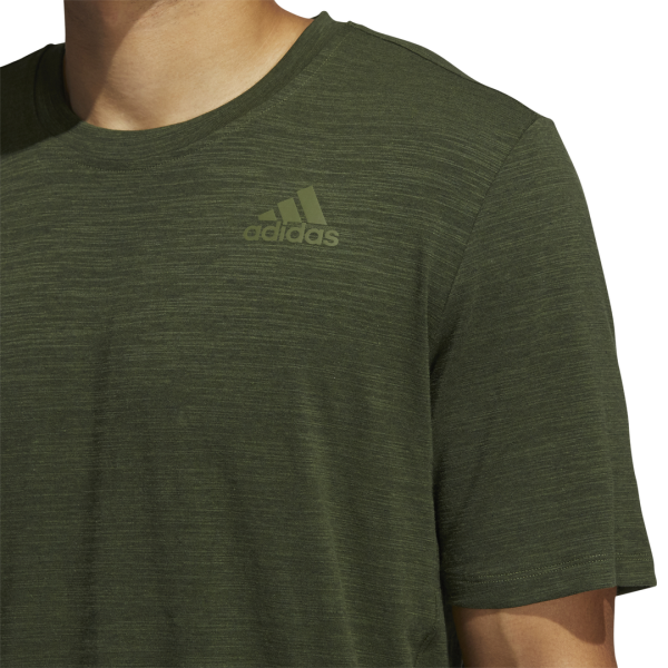 Adidas City Elevated Mens Running T-Shirt - Wild Pine Mel