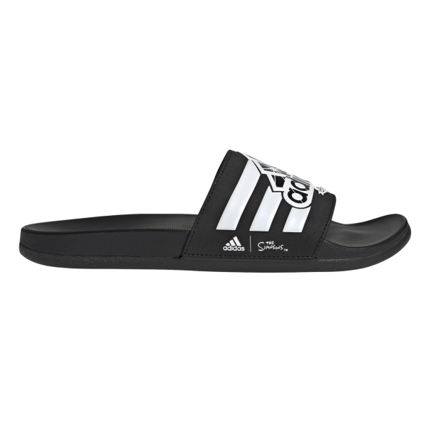 Adidas Adilette Comfort The Simpsons - Unisex Slides - Black/White