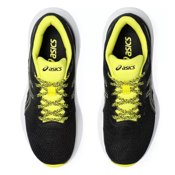 Asics Gel Excite 10 GS - Kids Running Shoes - Black/Bright Yellow