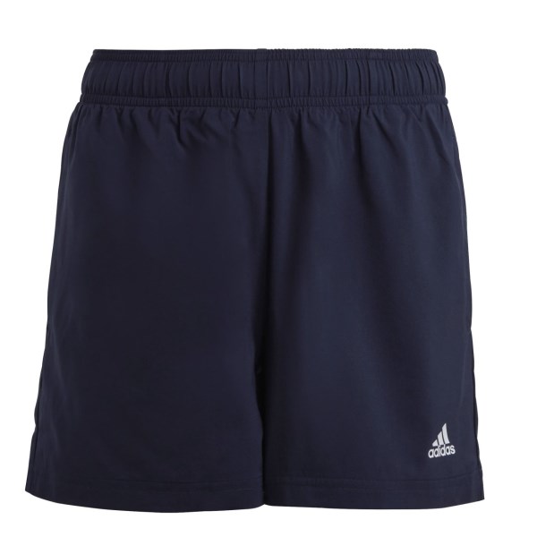 Adidas Essentials Small Logo Chelsea Kids Training Shorts - Legend Ink/White