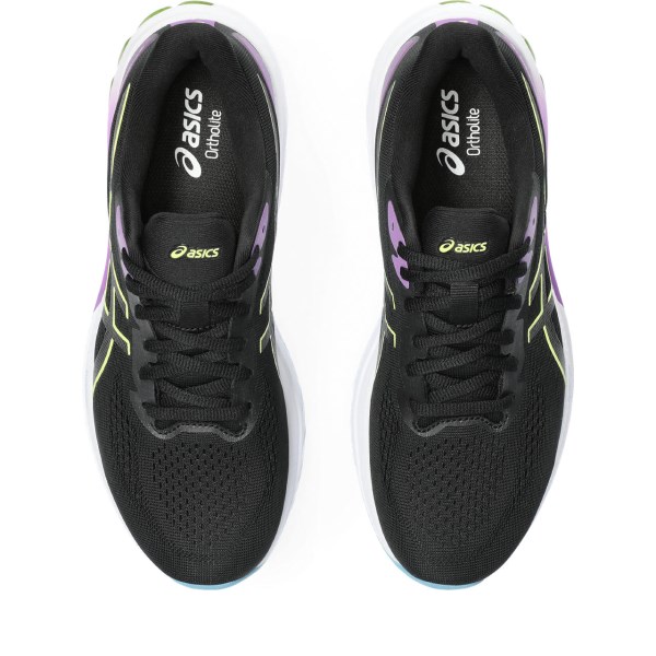 Asics GT-1000 12 - Womens Running Shoes - Black/Glow Yellow