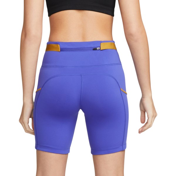 Nike Epic Luxe Womens Trail Running Shorts - Lapis/Wheat/Reflective Silver