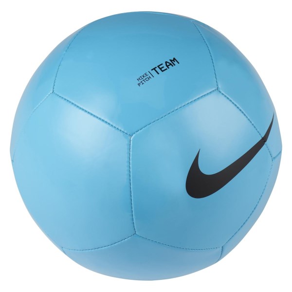 Nike Pitch Team Soccer Ball - Blue Fury/Black