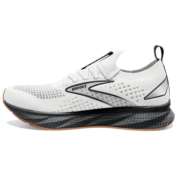Brooks Levitate StealthFit 6 - Mens Running Shoes - White/Black