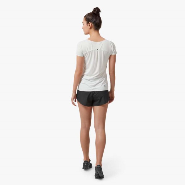 On Running Performance-T Womens Running T-Shirt - Ice/White