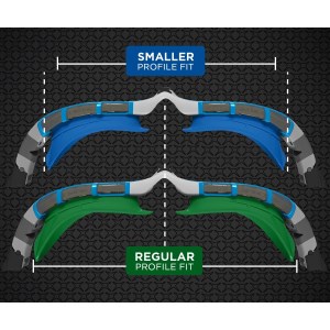 Zoggs Predator Flex Polarised Photochromatic Ultra Reactor Swimming Goggles - Blue/Metallic