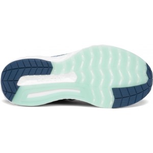 Saucony Hurricane 22 - Womens Running Shoes - Blue/Aqua