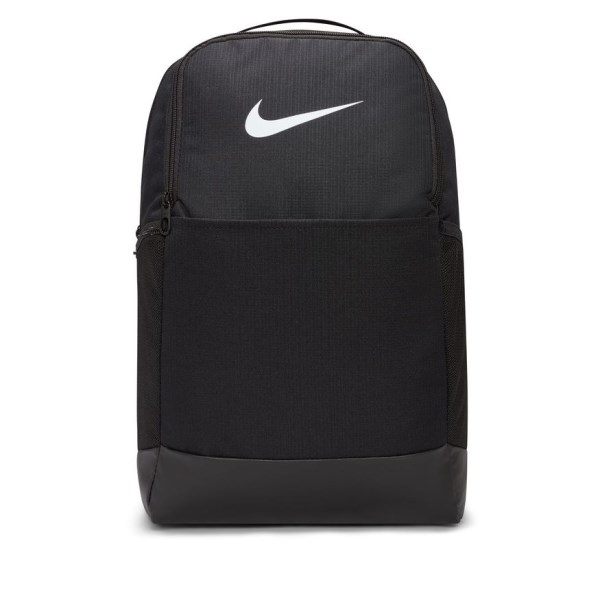 Nike Brasilia 9.5 Medium Training Backpack Bag - Triple Black/White ...