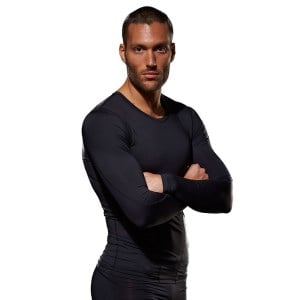 Bayse Compression Mens Long Sleeve Training Top