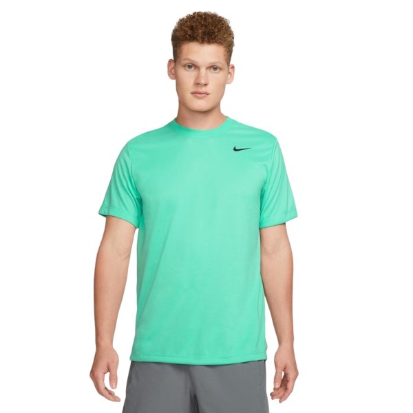 Nike Dri-Fit Mens Training T-Shirt - Light Menta/Black | Sportitude
