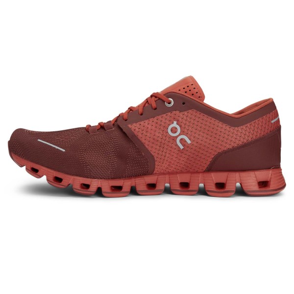 On Cloud X Classic - Mens Running Shoes - Sienna/Rust