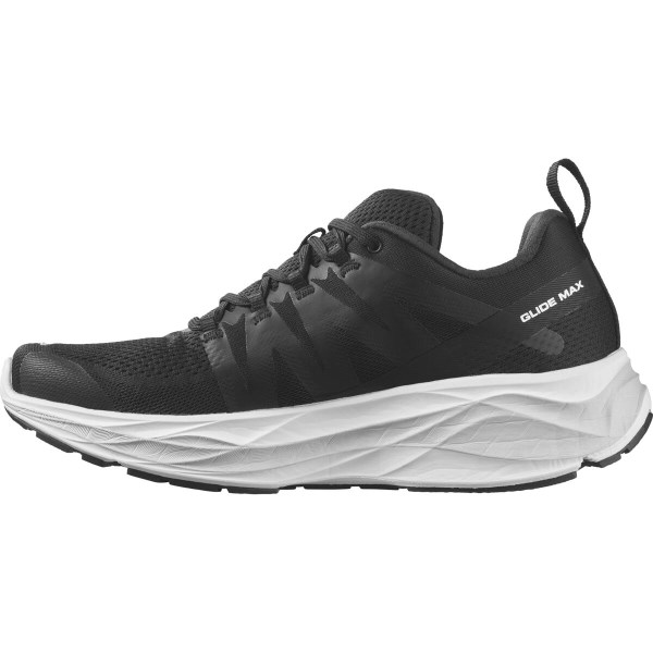 Salomon Glide Max - Mens Running Shoes - Black/White/Lunar Rock