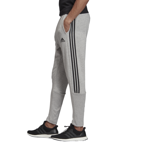 Adidas Must Haves 3-Stripe Tiro Mens Sweatpants - Medium Grey Heather/Black