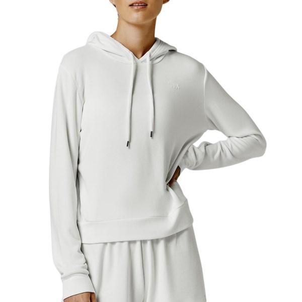 Running Bare All The Feels Womens Hoodie - Ivory
