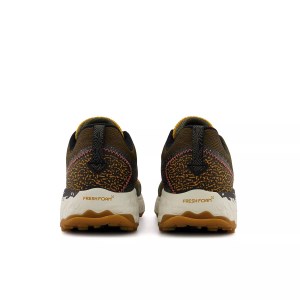 New Balance Fresh Foam Hierro v7 - Mens Trail Running Shoes - Golden Hour/Dark Camo/Black/Vibrant