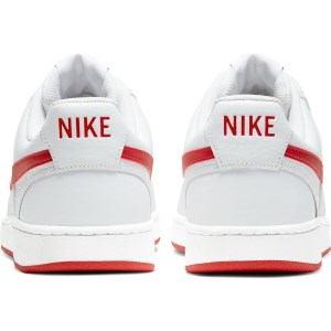 Nike Court Vision Low - Mens Sneakers - White/University Red