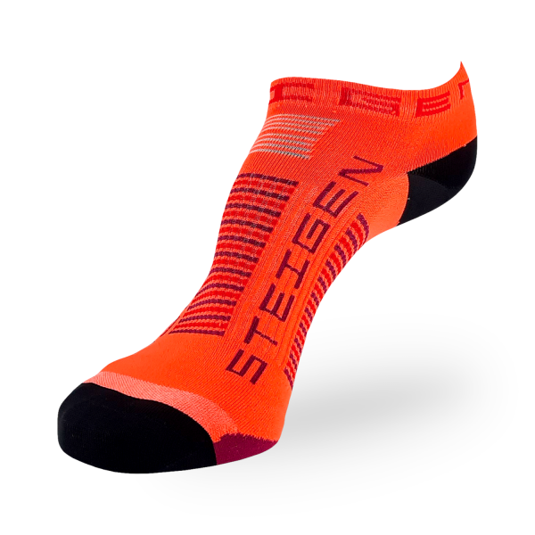Steigen Zero Length Running Socks - Orange