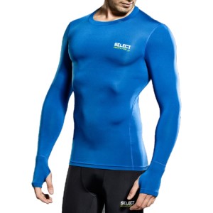 Select Profcare Mens Long Sleeve Compression Top - Royal