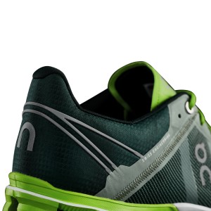 On Cloudflow Classic - Mens Running Shoes - Moss/Lime