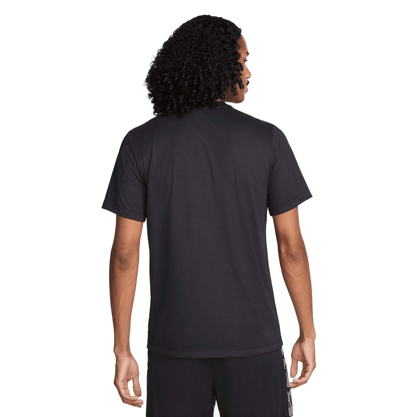 Nike Dri-Fit Mens Training T-Shirt - Black/Matte Silver | Sportitude