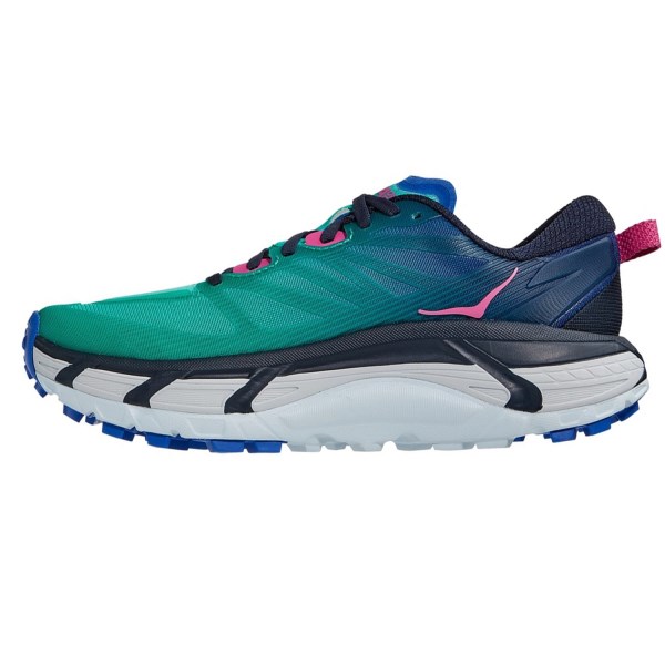 Hoka Mafate Speed 3 - Womens Trail Running Shoes - Dazzling Blue/Atlantis
