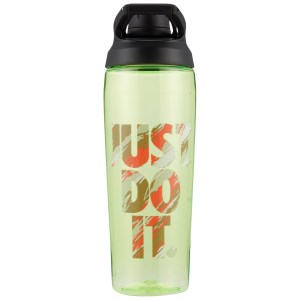 Nike TR Hypercharge Chug Graphic BPA Free Sport Water Bottle - 710ml - Light Lemon Twist