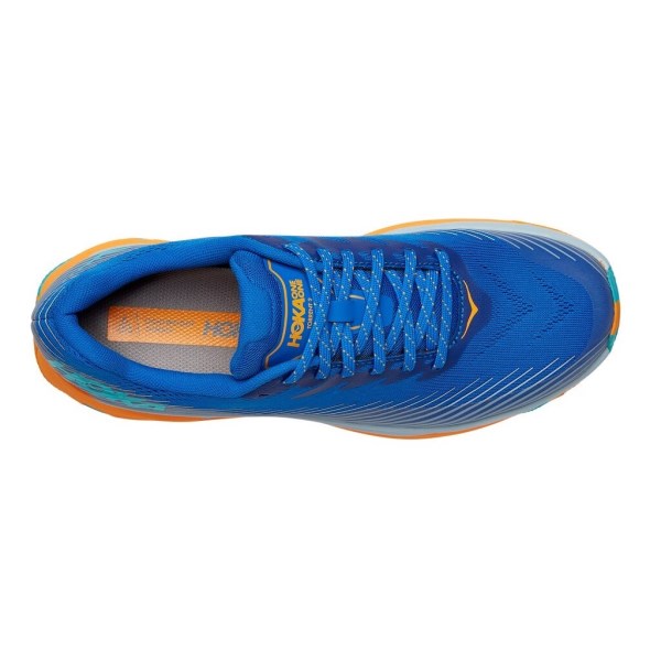 Hoka Torrent 2 - Mens Trail Running Shoes - Turkish Sea/Saffron