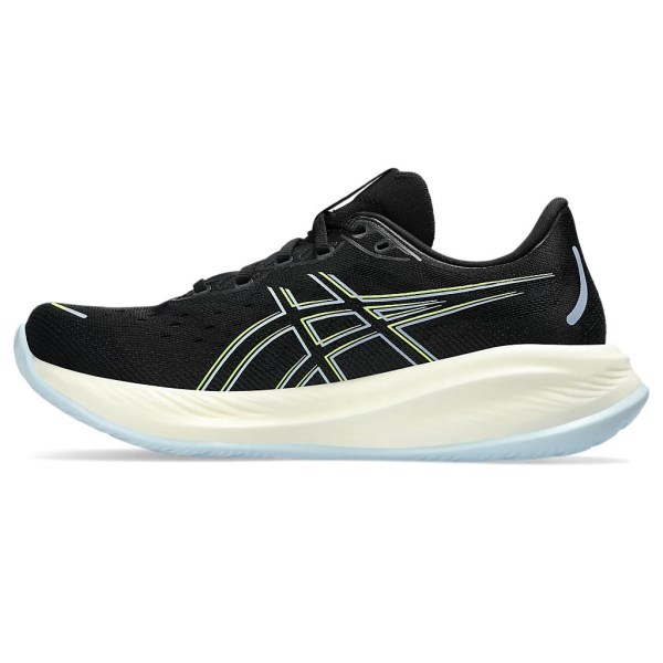 Asics Gel Cumulus 26 - Mens Running Shoes - Black/Safety Yellow