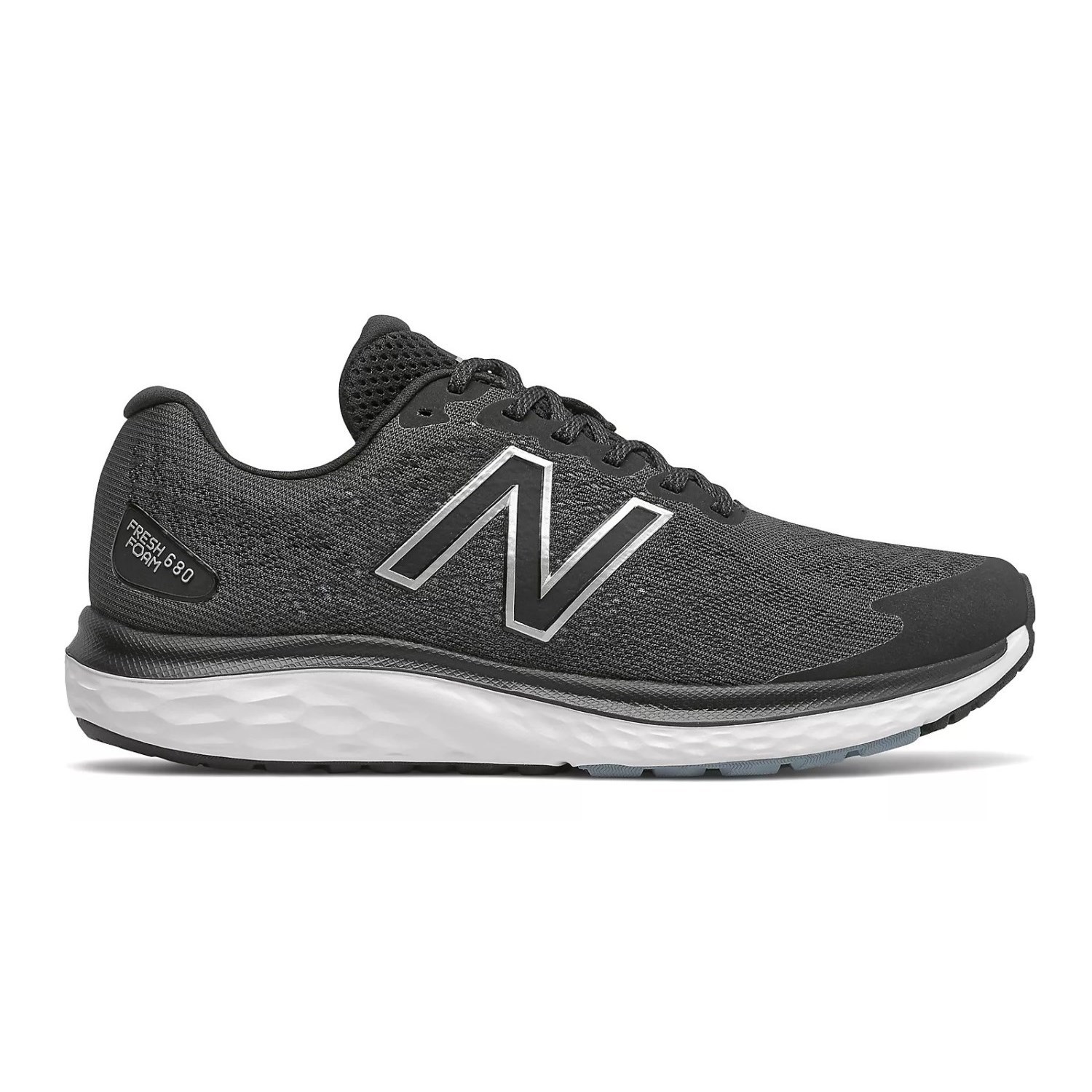 New Balance Fresh Foam 680v7 - Mens Running Shoes - Black/Star Glo ...