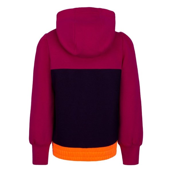 Nike French Terry Pullover Kids Girls Hoodie - Fireberry