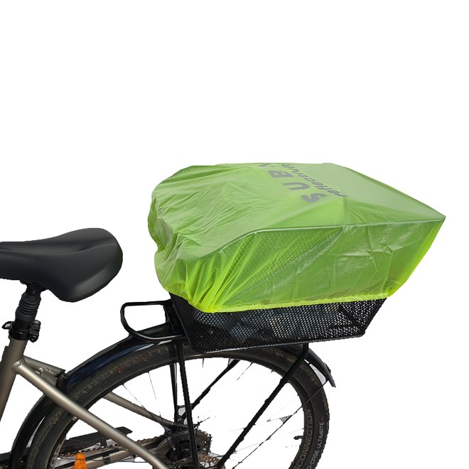 Cover rain protection for bicycle basket MTB road bike rain protection  waterproo