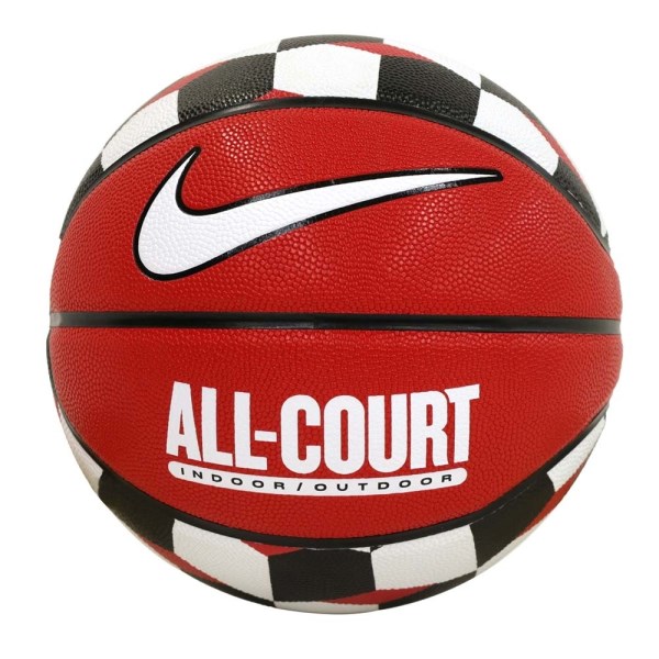 Nike Everyday Playground 8P Outdoor Basketball - Size 7 - University Red/Black/White