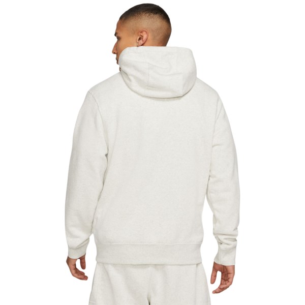 Nike Sportswear Pullover Mens Hoodie - White/Multi-Colour/Dark Smoke Grey