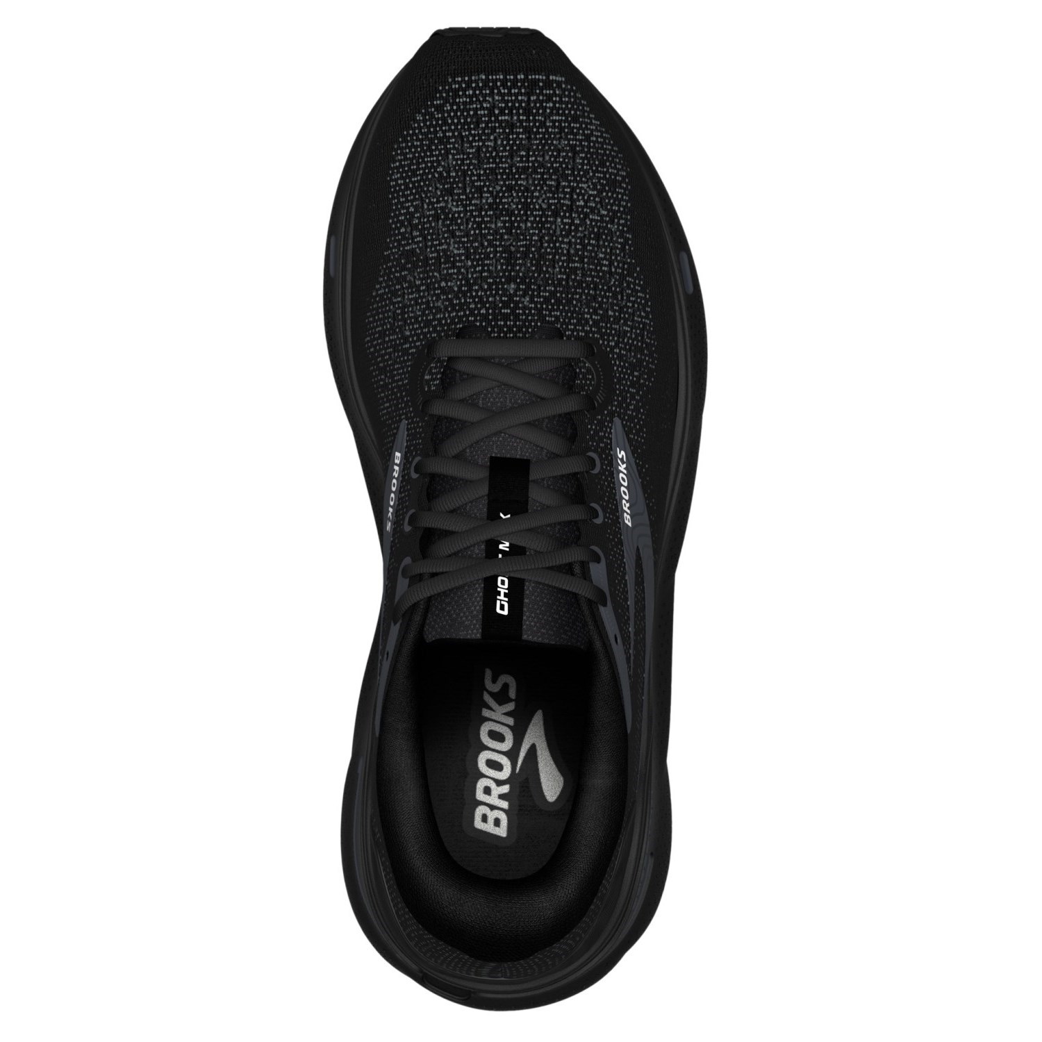 Brooks Ghost Max - Mens Running Shoes - Black/Black/Ebony | Sportitude