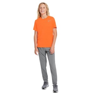 Nike Dri-Fit Miler Kids Running T-Shirt - Total Orange