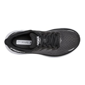 Hoka Clifton 8 - Womens Running Shoes - Black/White